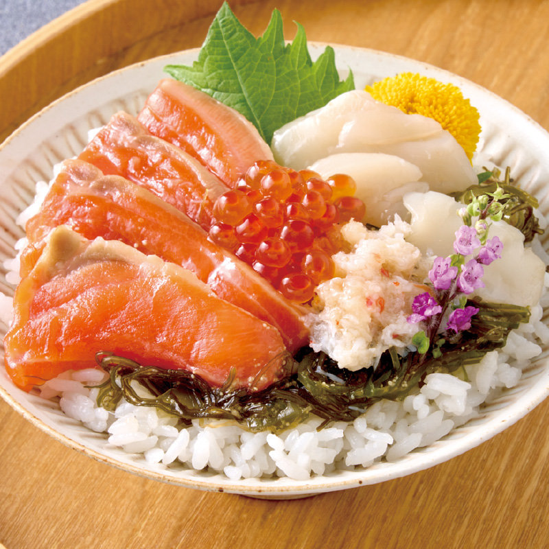 北の海鮮丼の具