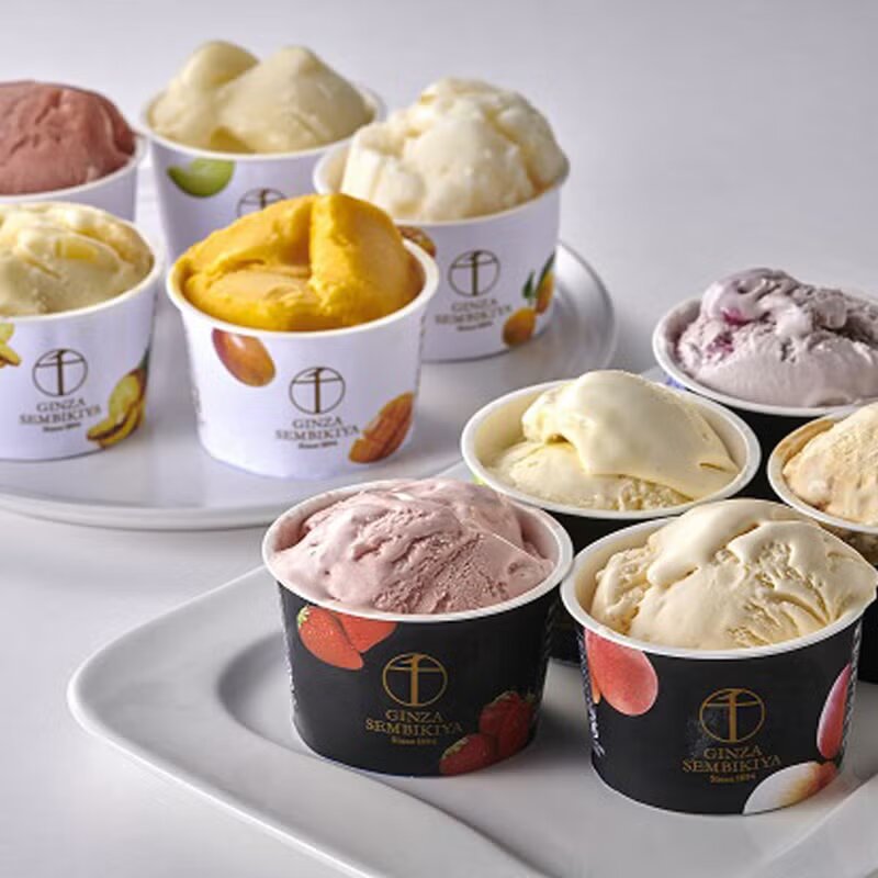 「銀座千疋屋」銀座プレミアムアイス＆ソルベ